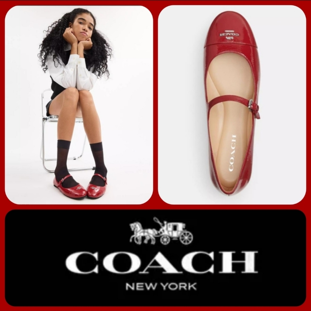 Coach Aubree Maryjanes